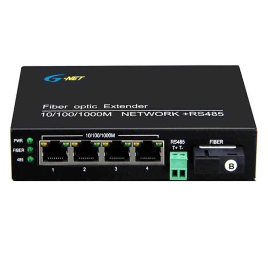 RS485 Fiber Converter/Modem GNET G-D44GE-SC40A/B
